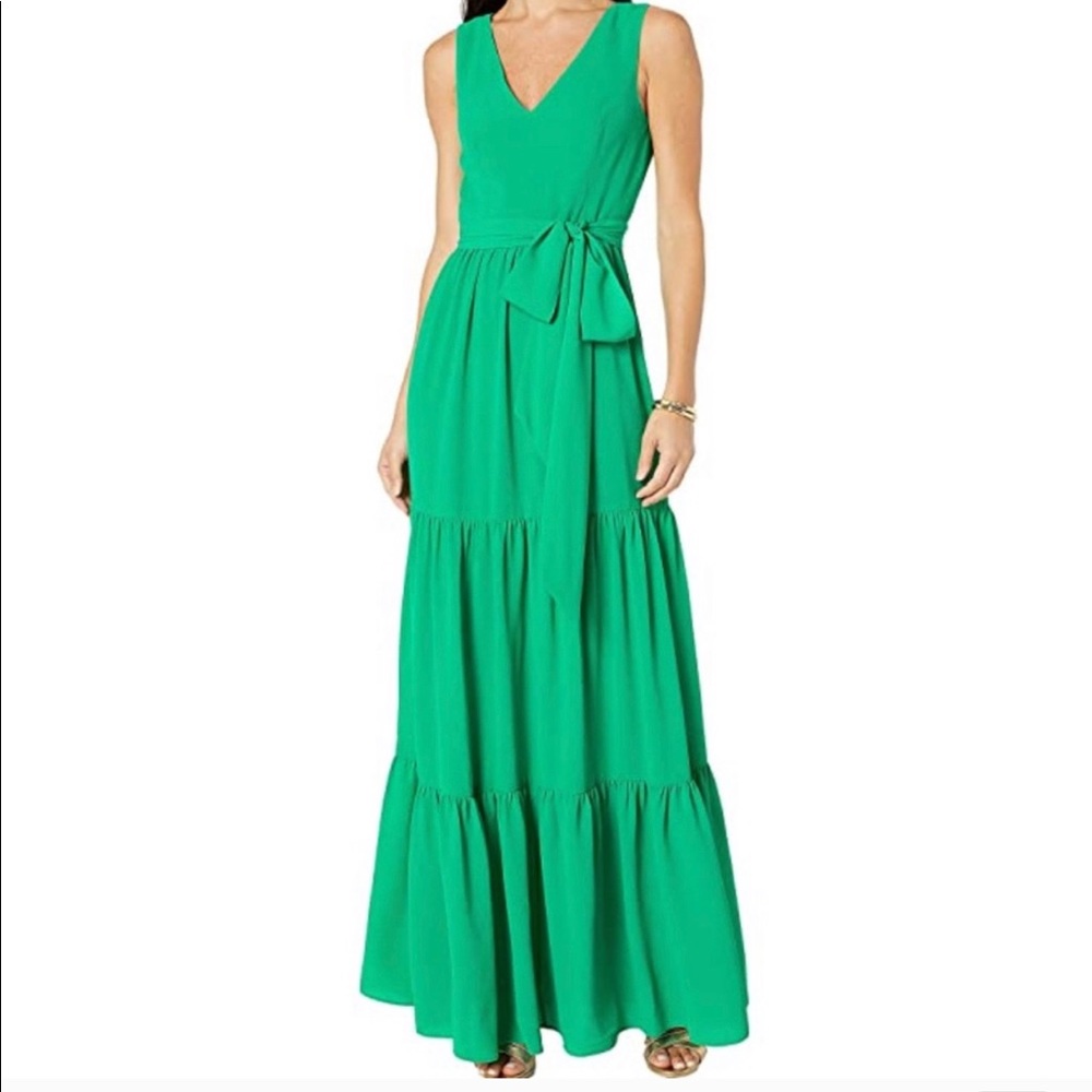 Lily Maureen Emerald Maxi Dress